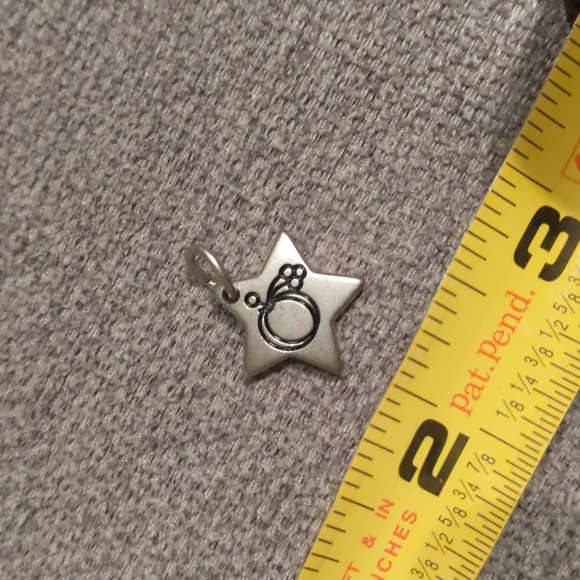 H Stern Boledora Pewter Pendant Double Sided - Picture 3 of 3